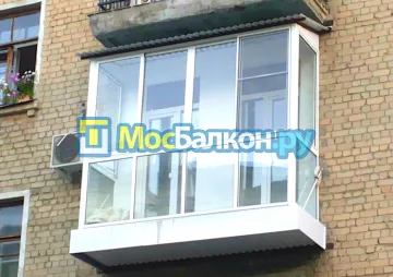 Алюминиевое остекление балконов под ключ по доступным ценам в Жуковском | МосБалкон