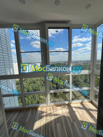 Панорамное остекление заказать под ключ по выгодной цене в Жуковском от компании МосБалкон