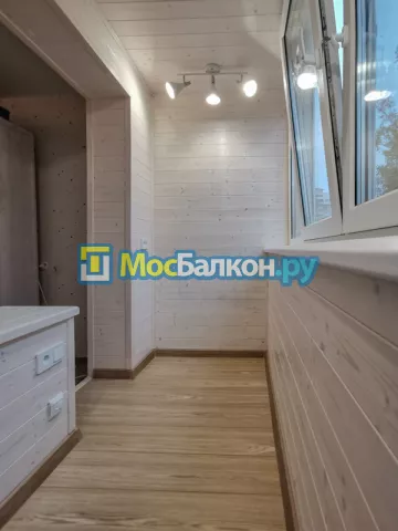 Отделка балконов в Жуковском | Отделка балконов и лоджий и обшивка под ключ в МосБалкон