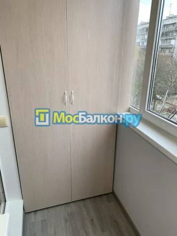 Шкаф на балкон купить в Жуковском на заказ недорого от МосБалкон