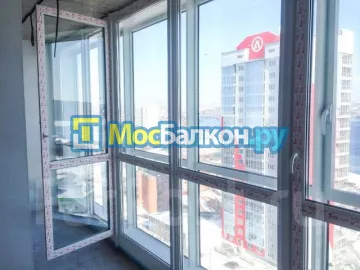 Французское остекление балконов и лоджий под ключ по доступным ценам в Жуковском | МосБалкон