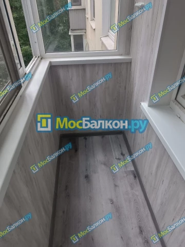 Балкон под ключ в Жуковском | Выгодные цены на ремонт и отделку балконов и лоджий под ключ от 2700 руб. в МосБалкон