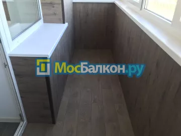 Отделка балконов в Жуковском | Отделка балконов и лоджий и обшивка под ключ в МосБалкон