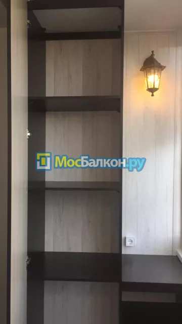 Шкаф на балкон купить в Жуковском на заказ недорого от МосБалкон