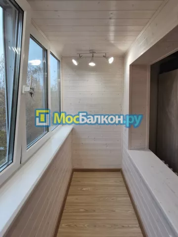 Отделка балконов в Жуковском | Отделка балконов и лоджий и обшивка под ключ в МосБалкон