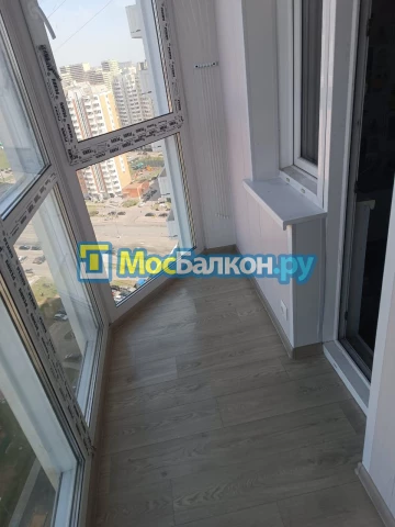 Панорамное остекление заказать под ключ по выгодной цене в Жуковском от компании МосБалкон