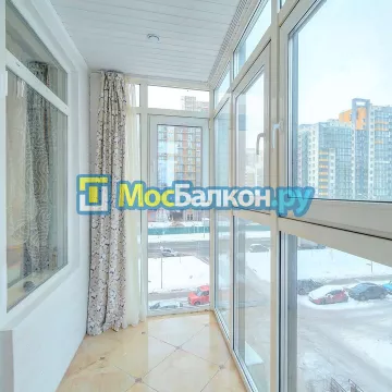 Французское остекление балконов и лоджий под ключ по доступным ценам в Жуковском | МосБалкон