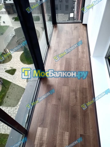 Панорамное остекление заказать под ключ по выгодной цене в Жуковском от компании МосБалкон