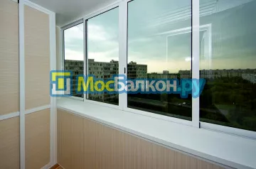 Французское остекление балконов и лоджий под ключ по доступным ценам в Жуковском | МосБалкон