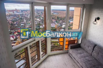 Французское остекление балконов и лоджий под ключ по доступным ценам в Жуковском | МосБалкон