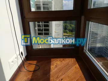 Панорамное остекление заказать под ключ по выгодной цене в Жуковском от компании МосБалкон