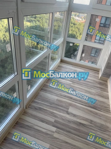 Панорамное остекление заказать под ключ по выгодной цене в Жуковском от компании МосБалкон