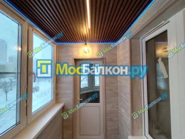 Балкон под ключ в Жуковском | Выгодные цены на ремонт и отделку балконов и лоджий под ключ от 2700 руб. в МосБалкон