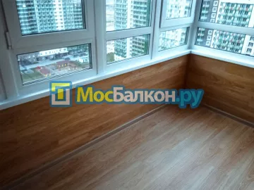 Отделка балкона и лоджии пластиковыми ПВХ панелями в Жуковском от компании МосБалкон