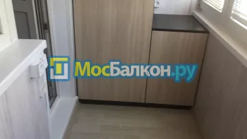 Шкаф на балкон купить в Жуковском на заказ недорого от МосБалкон