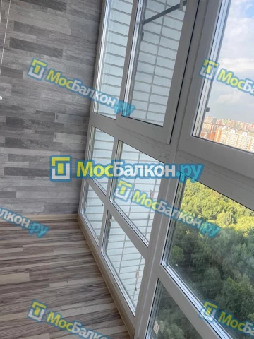 Панорамное остекление заказать под ключ по выгодной цене в Жуковском от компании МосБалкон