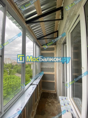 Холодное остекление лоджий алюминиевым профилем в Жуковском по доступным ценам | МосБалкон