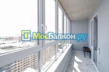 Французское остекление балконов и лоджий под ключ по доступным ценам в Жуковском | МосБалкон