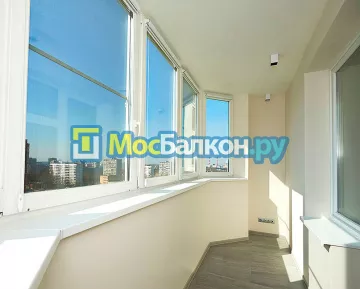 Французское остекление балконов и лоджий под ключ по доступным ценам в Жуковском | МосБалкон
