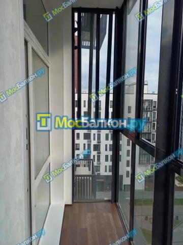 Панорамное остекление заказать под ключ по выгодной цене в Жуковском от компании МосБалкон