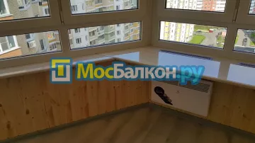 Пластиковое остекление балконов под ключ по доступным ценам в Жуковском | МосБалкон