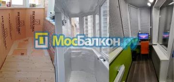 Остекление лоджий под ключ по выгодной цене в Жуковском – застеклить лоджию и балкон в МосБалкон