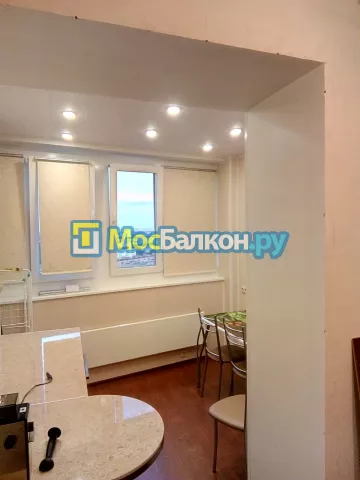 Объединение балкона и лоджии с комнатой в  Жуковском