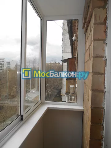 Холодное остекление лоджий алюминиевым профилем в Жуковском по доступным ценам | МосБалкон