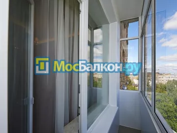 Алюминиевое остекление балконов под ключ по доступным ценам в Жуковском | МосБалкон