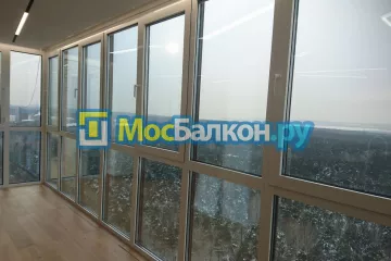 Французское остекление балконов и лоджий под ключ по доступным ценам в Жуковском | МосБалкон