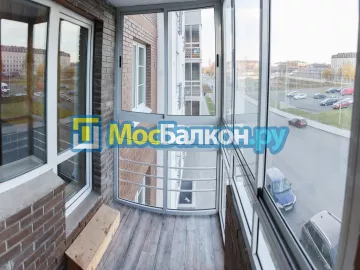 Остекление лоджий под ключ по выгодной цене в Жуковском – застеклить лоджию и балкон в МосБалкон
