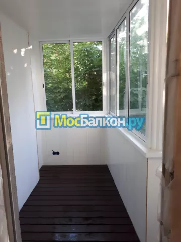 Отделка балконов в Жуковском | Отделка балконов и лоджий и обшивка под ключ в МосБалкон