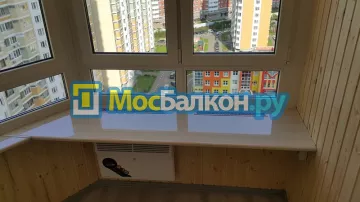 Пластиковое остекление балконов под ключ по доступным ценам в Жуковском | МосБалкон