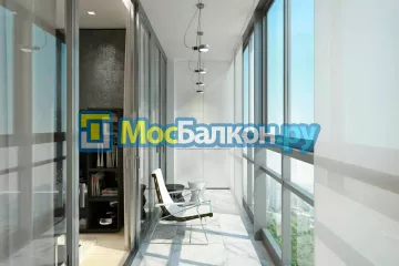Французское остекление балконов и лоджий под ключ по доступным ценам в Жуковском | МосБалкон