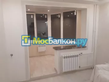 Балкон под ключ в Жуковском | Выгодные цены на ремонт и отделку балконов и лоджий под ключ от 2700 руб. в МосБалкон