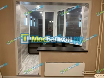 Объединение балкона и лоджии с комнатой в  Жуковском