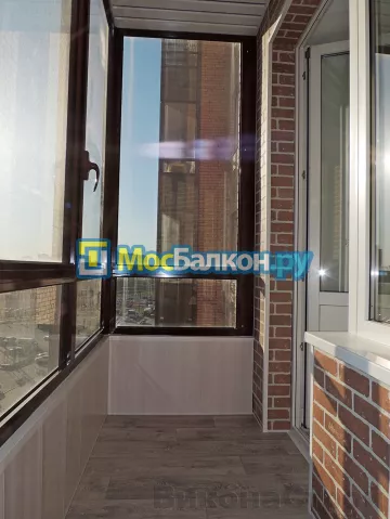 Шкаф на балкон купить в Жуковском на заказ недорого от МосБалкон