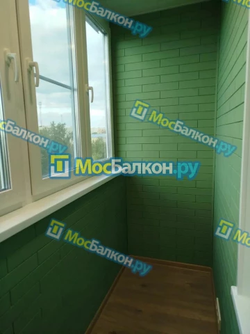 Отделка балконов в Жуковском | Отделка балконов и лоджий и обшивка под ключ в МосБалкон