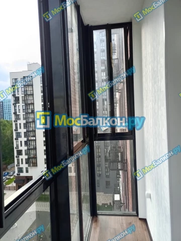 Панорамное остекление заказать под ключ по выгодной цене в Жуковском от компании МосБалкон
