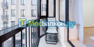 Отделка балкона и лоджии пластиковыми ПВХ панелями в Жуковском от компании МосБалкон