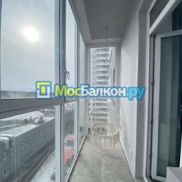 Французское остекление балконов и лоджий под ключ по доступным ценам в Жуковском | МосБалкон