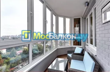 Алюминиевое остекление балконов под ключ по доступным ценам в Жуковском | МосБалкон