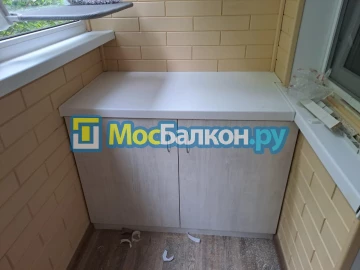 Шкаф на балкон купить в Жуковском на заказ недорого от МосБалкон
