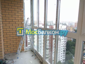 Французское остекление балконов и лоджий под ключ по доступным ценам в Жуковском | МосБалкон