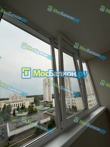Теплое остекление лоджий под ключ по доступным ценам в Жуковском | МосБалкон