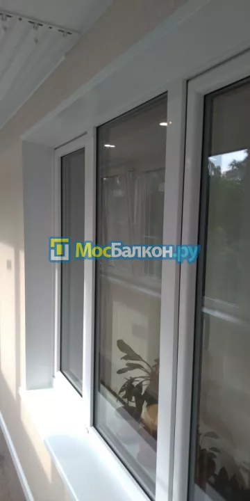 Теплое остекление лоджий под ключ по доступным ценам в Жуковском | МосБалкон