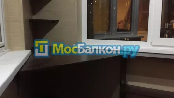 Шкаф на балкон купить в Жуковском на заказ недорого от МосБалкон