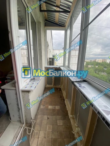 Холодное остекление лоджий алюминиевым профилем в Жуковском по доступным ценам | МосБалкон
