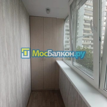 Шкаф на балкон купить в Жуковском на заказ недорого от МосБалкон