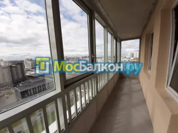 Остекление лоджий под ключ по выгодной цене в Жуковском – застеклить лоджию и балкон в МосБалкон